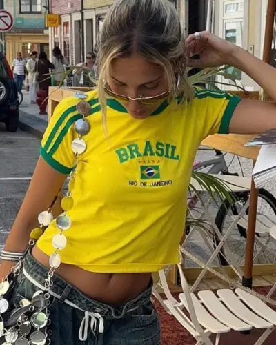 Brazil Crop Top