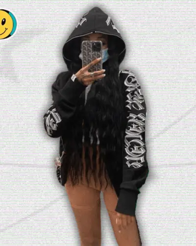 Cyber Y2K Zip Up Hoodie