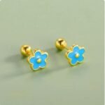 Flower Earrings Studs