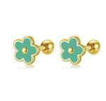 Flower Earrings Studs