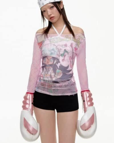 Harajuku Shirt Y2K