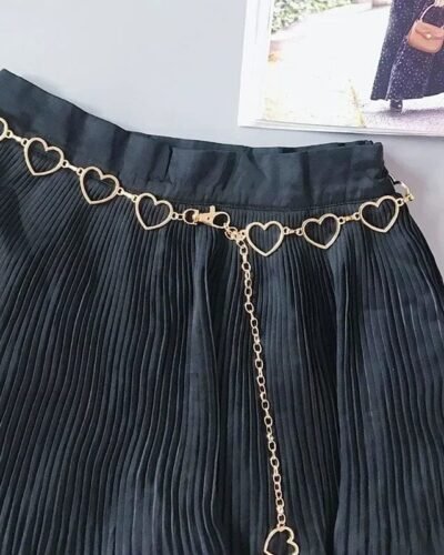 Heart Waist Chain Y2K