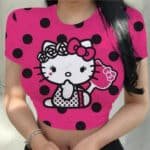 Hello Kitty Crop Top Y2K