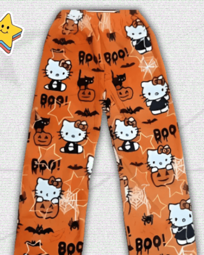 Hello Kitty Pajama Pants Y2K