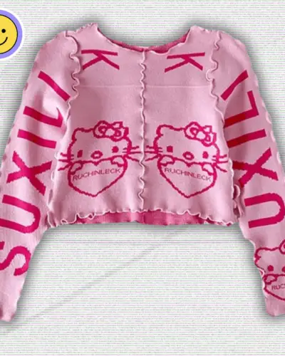 Hello Kitty Sweater Y2K