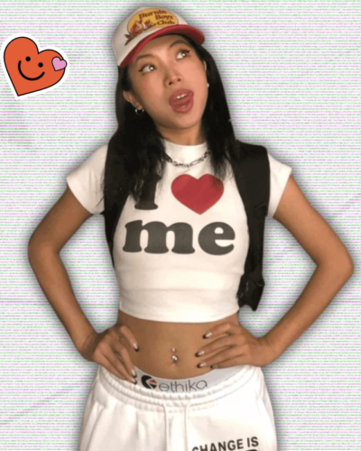 I Love Me Y2K Crop Top