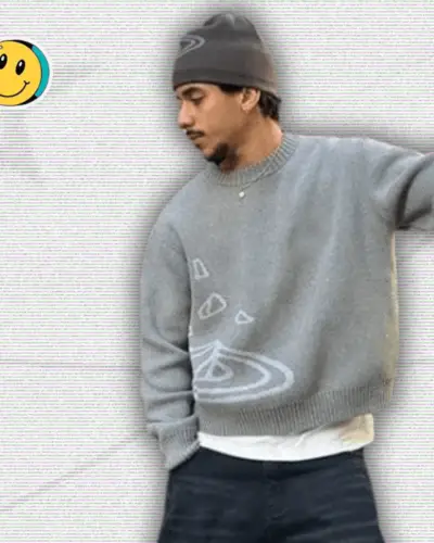 Knit Sweater Y2k