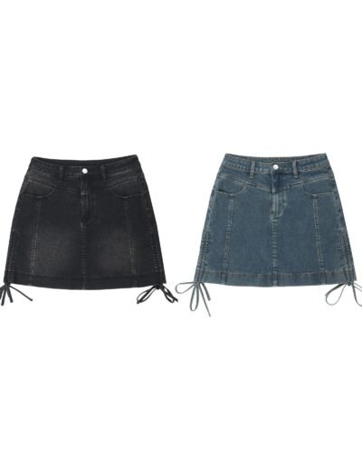 Mini Jean Skirt Y2K