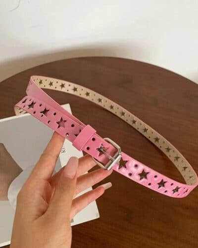 Pink Y2K Belt