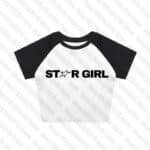 Star Girl Crop Tee Y2K