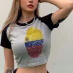 Venezuela Y2K Crop Top