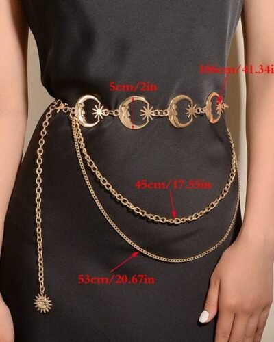 Waist Chain Y2K Belt