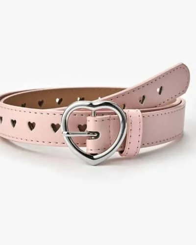 Women Heart Y2K Belt