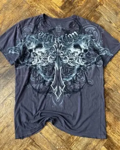 Women's Skull Y2K Shirt