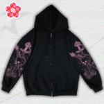 Women's Y2K Vintage Zip Up Hoodies