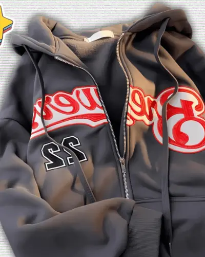 Women's Zip Up Hoodies Y2K