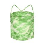 Y2K Backless Tie Dye Crop Top