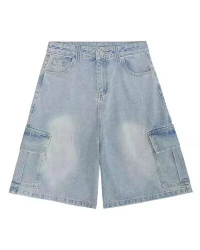 Y2k Blue Denim Jorts