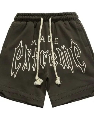 Y2K Bone Shorts Deep Brown