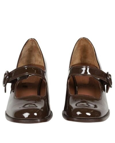 Y2K Brown Leather Sandals