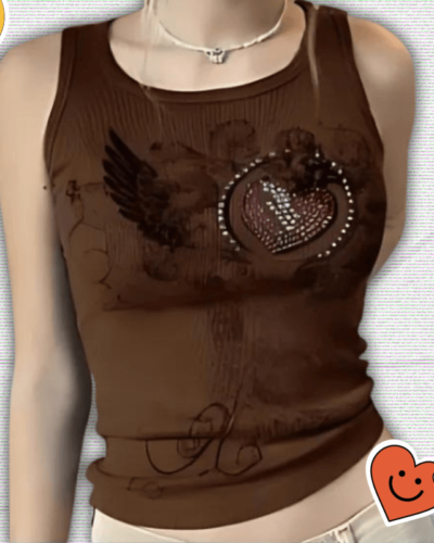 Y2K Corset Tank Top