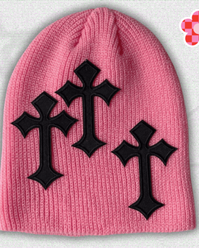 Y2K Cross Beanie