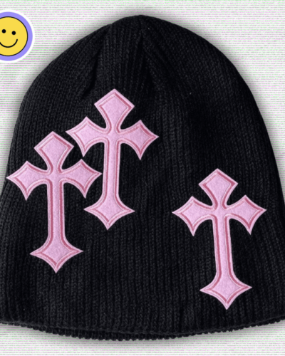 Y2K Cross Beanie