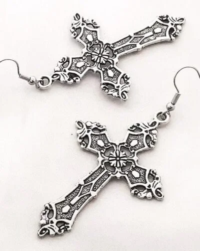 Y2K Cross Earrings