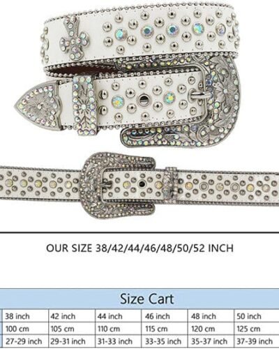 Y2K Diamond Cross Belt