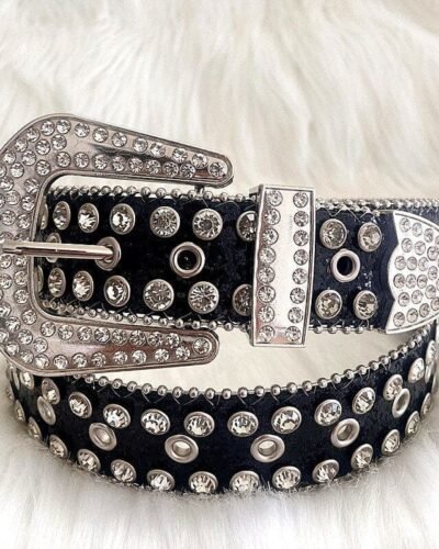 Y2K Diamonds Cowboy Belt