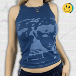 Y2K Emo Sleeveless Tank Top