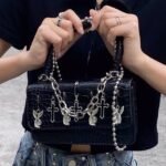 Y2K Gothic Shoulder Bag