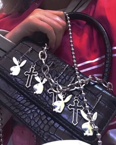 Y2K Gothic Shoulder Bag