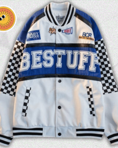 Y2K Graphic Racer Jacket