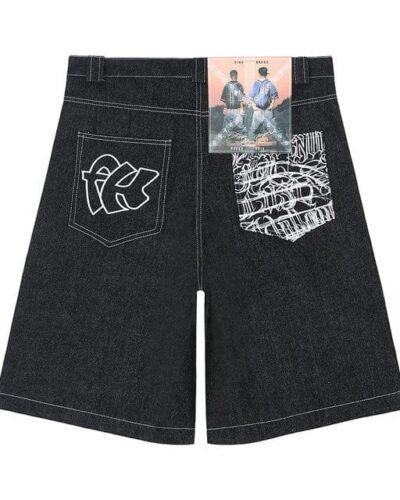 Y2K Hyper Denim Shorts