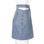 Y2K Jean Skirt