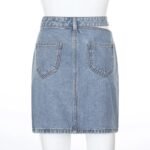 Y2K Jean Skirt