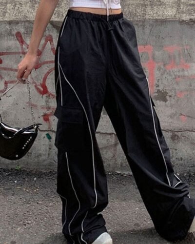 Y2K Jersey Track Pants