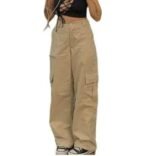 Y2K Khaki Cargo Pants