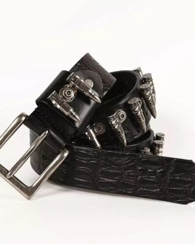 Y2K Leather Belt