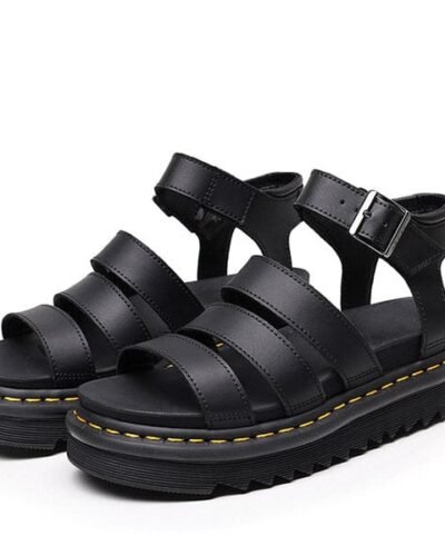 Y2K Leather Sandals