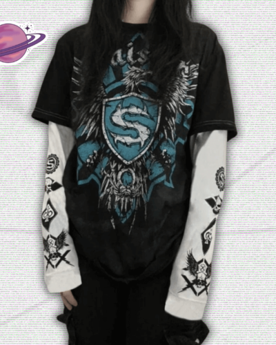 Y2k Long Sleeve Graphic Shirt