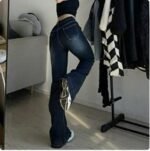 Y2K Low Waisted Flare Jeans