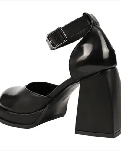 Y2K Mary Jane Platform Heels