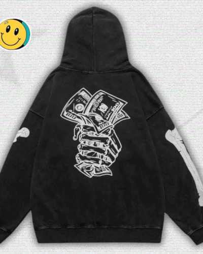 Y2K Money Heist Skelly Hoodie