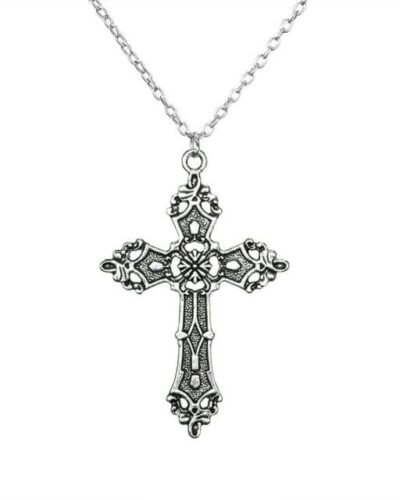 Y2K Pendant Cross Necklace