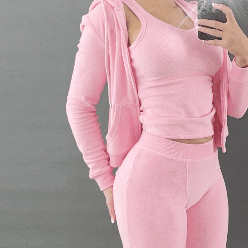 Y2K Pink Tracksuit