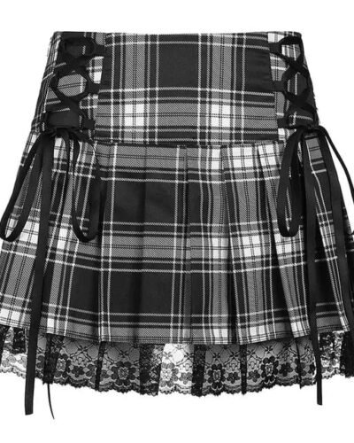 Y2K Plaid Skirt