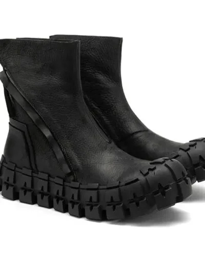 Y2K Platform Boots