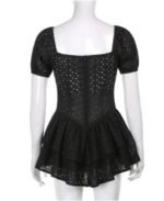 Y2K Pleated Mini Dress